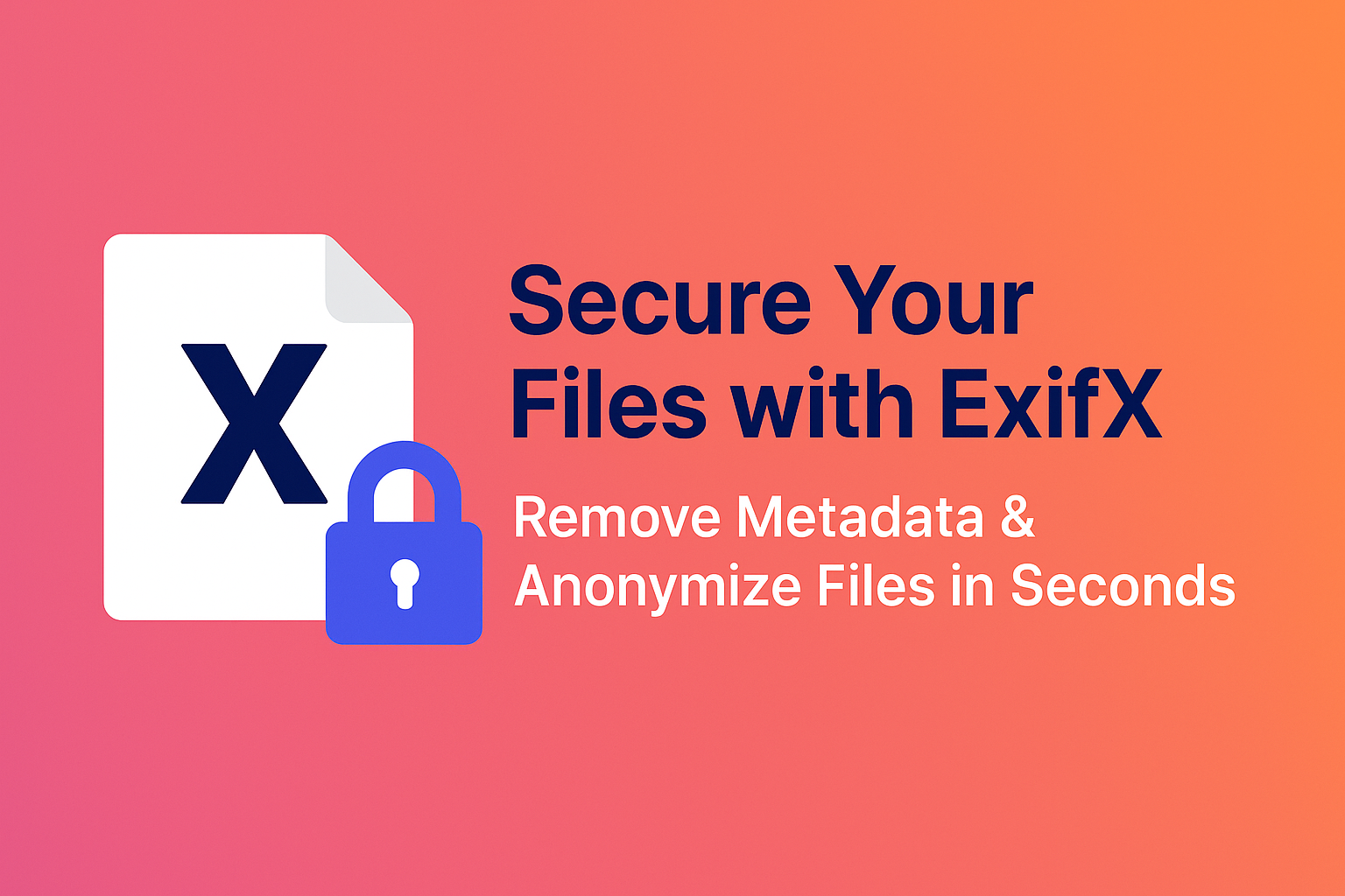 ExifX.com Landing Page